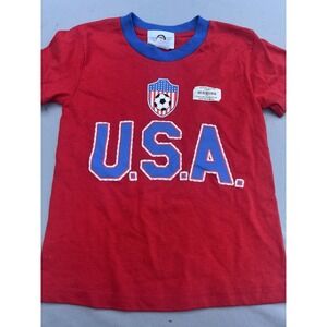 New Vintage Mad Engine Soccer Shirt Kids U.S.A Size S/CH 4